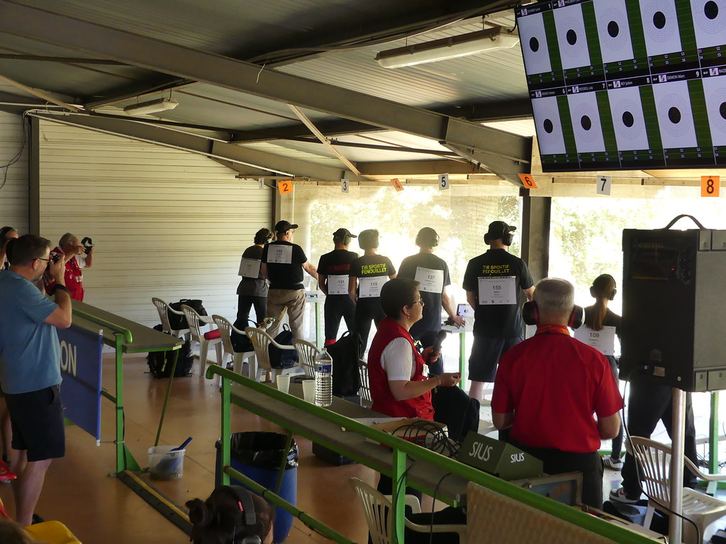 Championnat Régional 25/50m à Millau, tir sportif